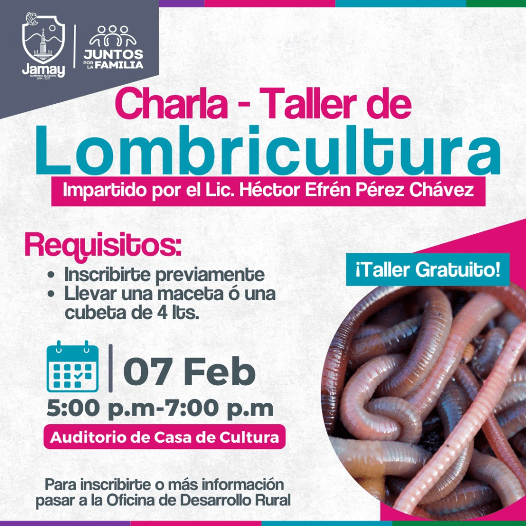 Charla-Taller de Lombricultura