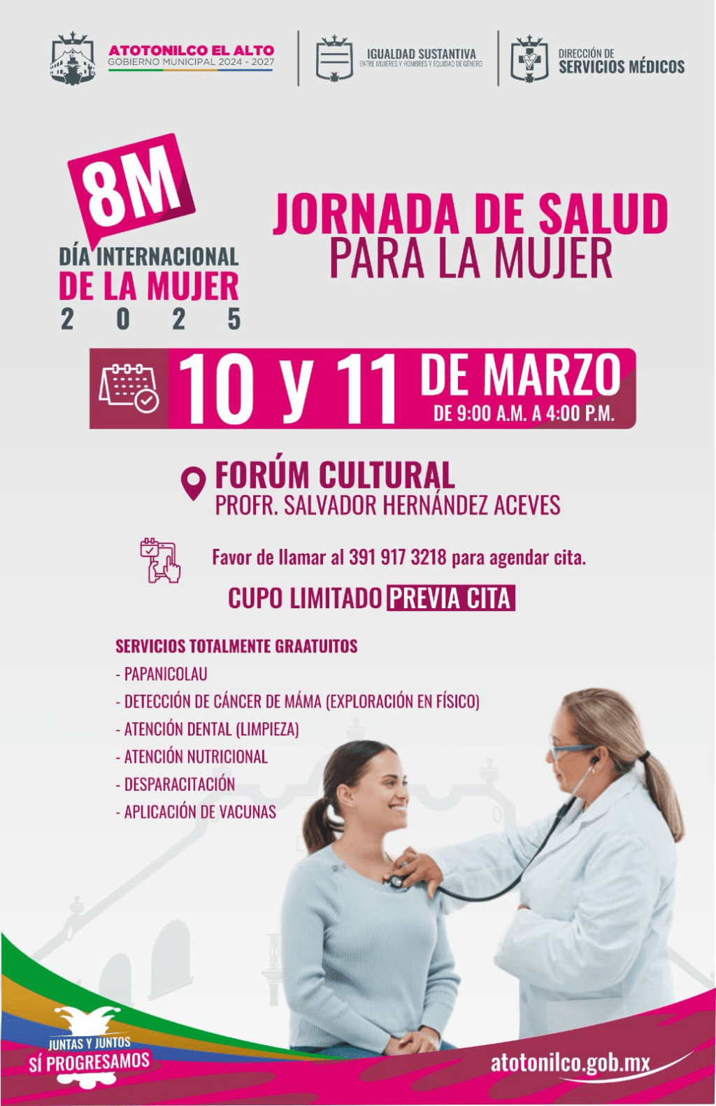 Jornada de Salud Para la&nbsp;Mujer