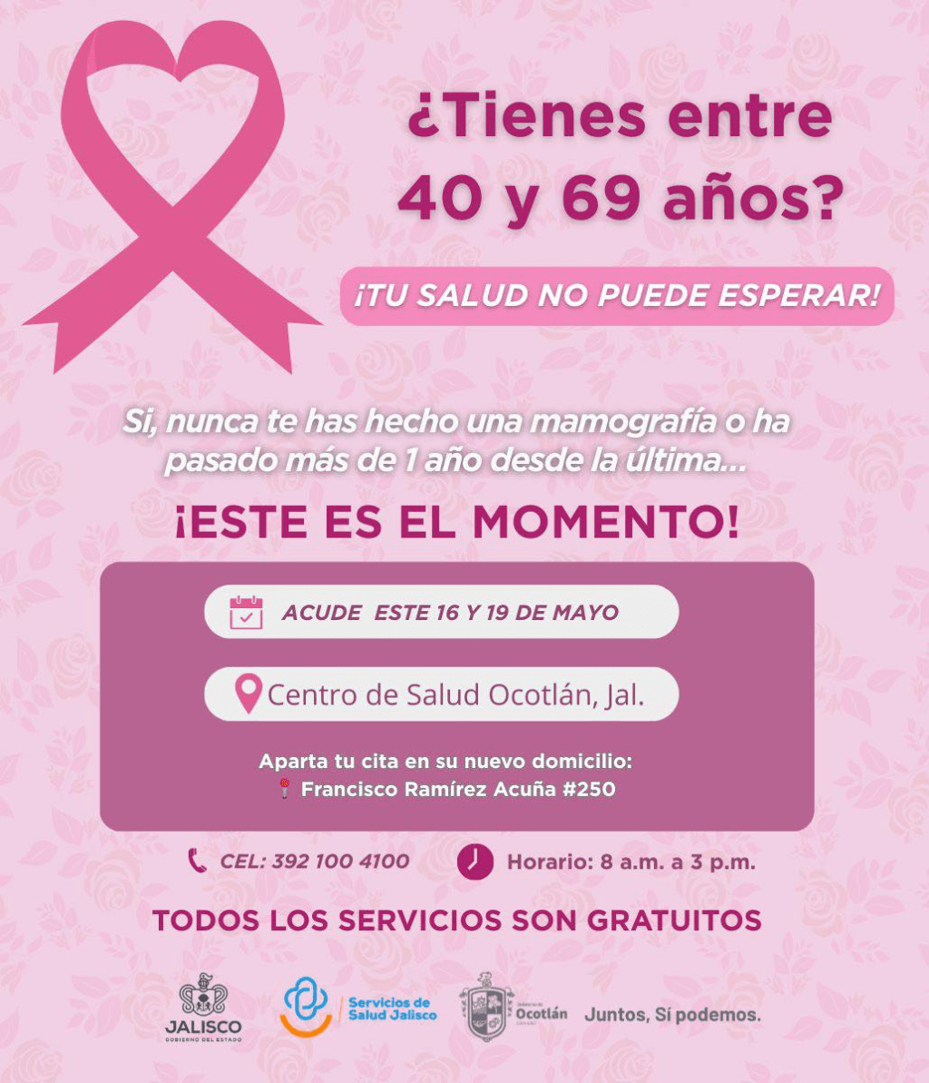 ¿Nunca te has hecho una mamografía?