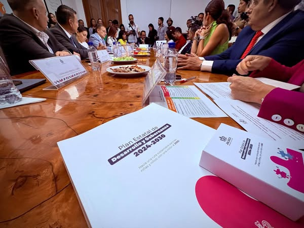 Recibimos en el Congreso de Jalisco el Plan Estatal de Desarrollo y Gobernanza&nbsp;2024–2030