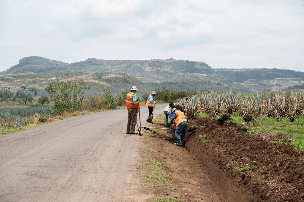Avanza la rehabilitación de la carretera estatal a&nbsp;Mirandillas
