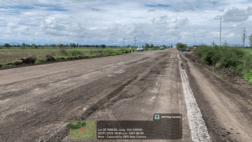 Se retomó el re-encarpetamiento de los 4 km de la carretera La Barca&nbsp;Atotonilco.