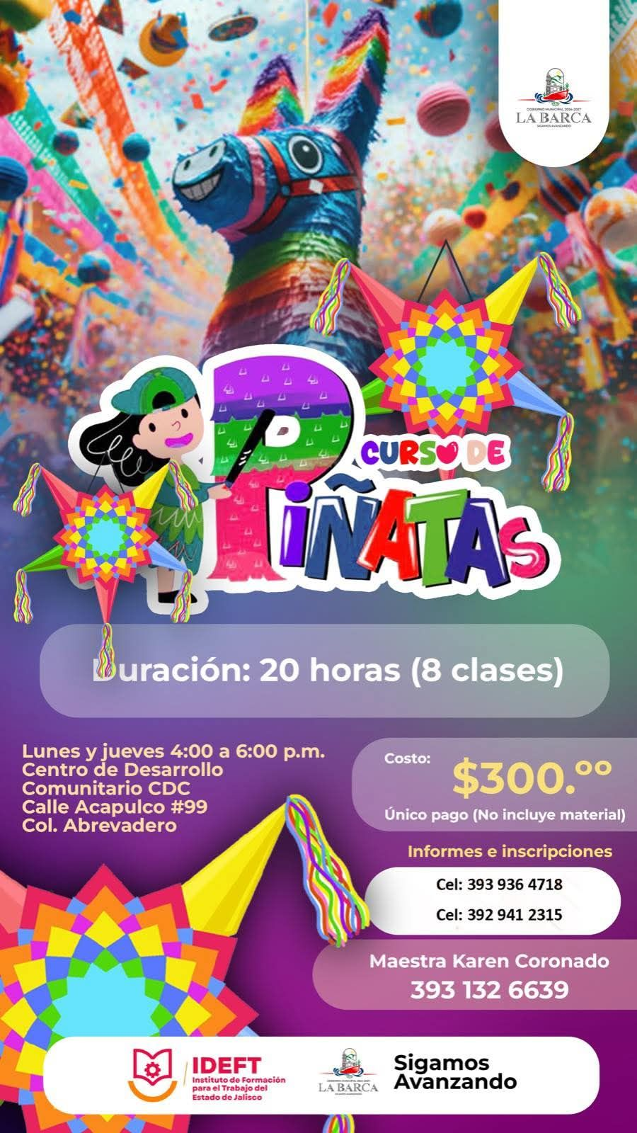 ¡Haz que tu creatividad brille y aprende a crear piñatas&nbsp;espectaculares!