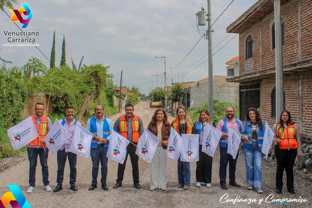 Supervisión de obra en Colonia Nuevo México: avance firme hacia un Venustiano Carranza más&nbsp;digno