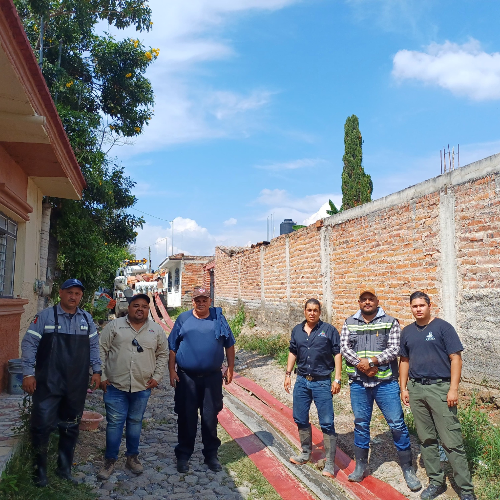 🌊 La Barca intensifica labores de desagüe en zonas afectadas por el desbordamiento del río&nbsp;Lerma