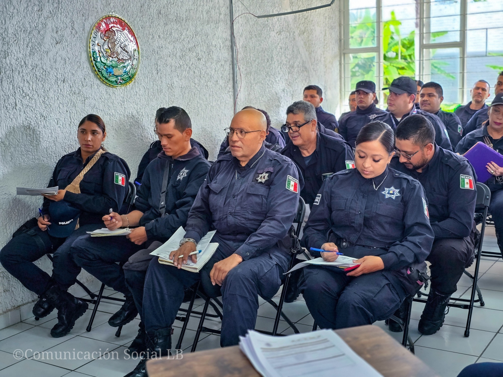 👮‍♂️ Capacitan a elementos municipales de La Barca en procedimientos de seguridad y derechos&nbsp;humanos