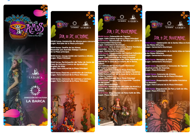 🎭 Festival de las Almas 2025: La Barca se llena de color, arte y&nbsp;tradición