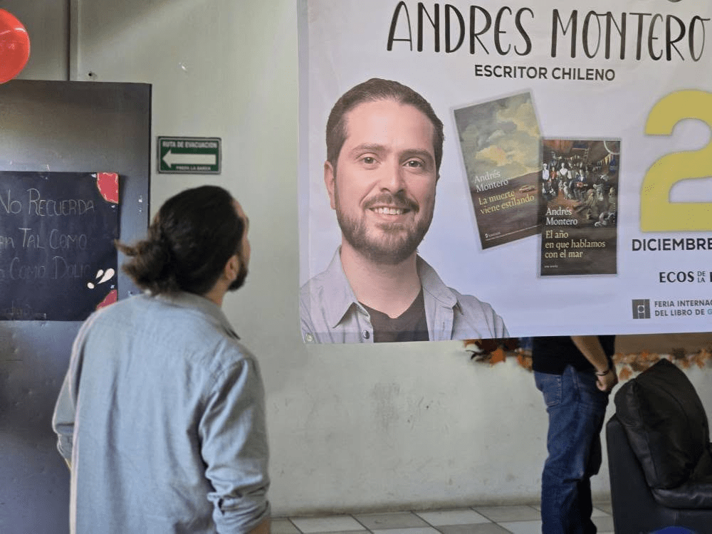 📚 Prepa La Barca recibe al escritor chileno Andrés Montero en Ecos de la FIL 2025&nbsp;✨