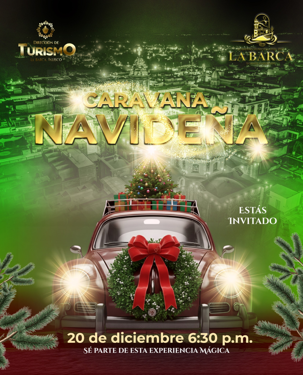 Gobierno de La Barca lanza convocatoria para el Desfile Navideño 2025&nbsp;🎄✨