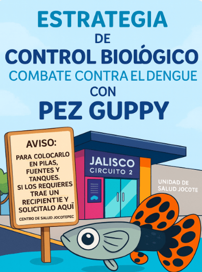 Centro de Salud Jocotepec entrega peces Guppy a la&nbsp;comunidad