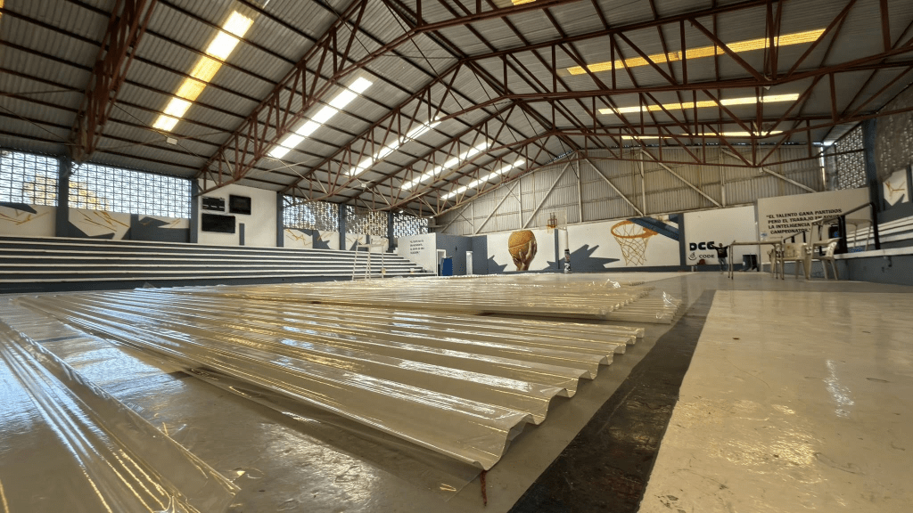 Comisión del Deporte avanza en la restauración del Coliseo Municipal de La&nbsp;Barca