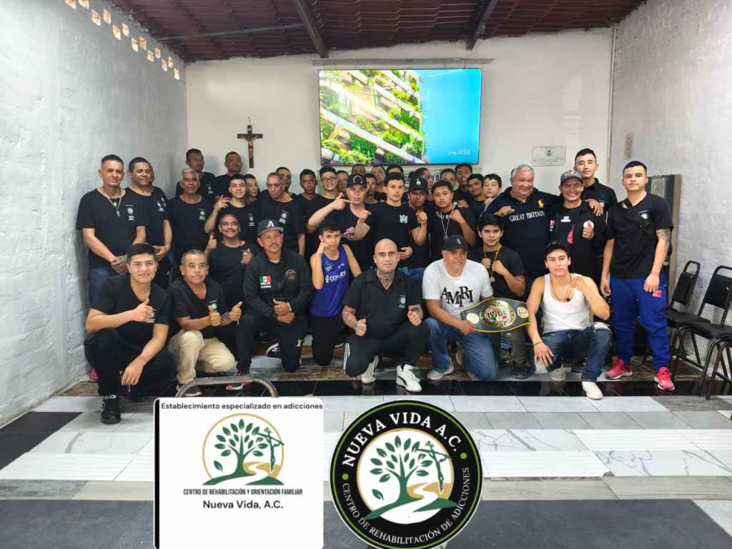 Box Ramírez comparte un mensaje de esperanza con jóvenes del Centro Nueva&nbsp;Vida