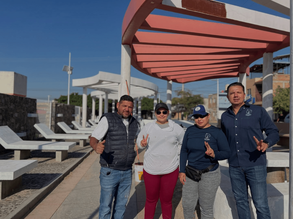 Jamay avanza en la transformación de sus espacios&nbsp;públicos