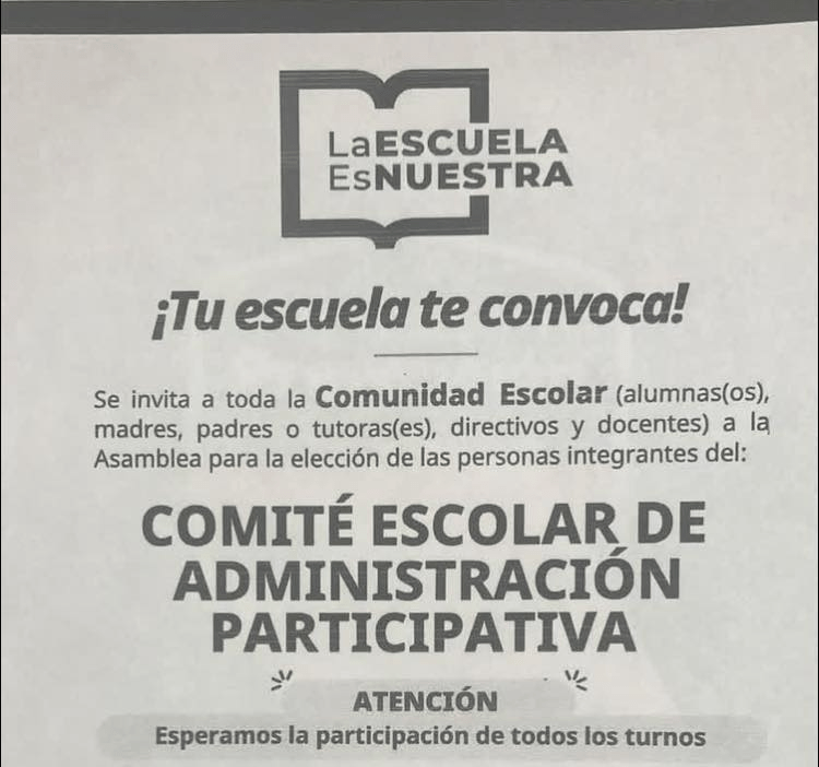 Aviso – Escuela Secundaria General #32 “Arturo&nbsp;Rosenblueth”