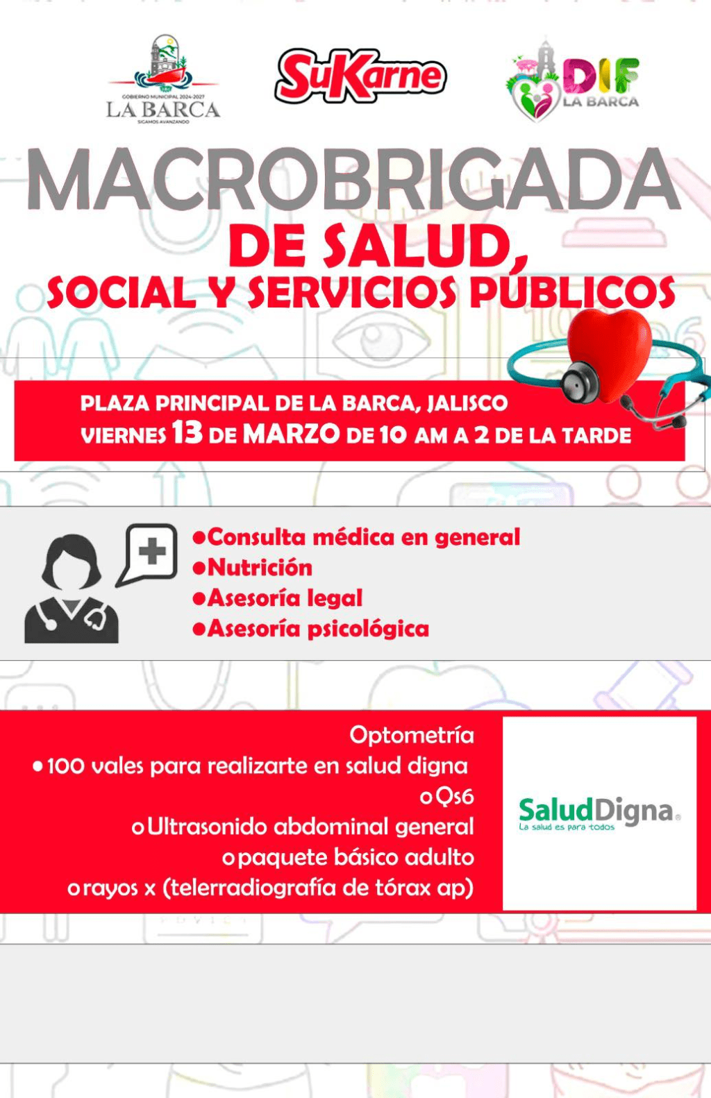 Invitación – Macro Brigada de Salud Social y Servicios&nbsp;Públicos