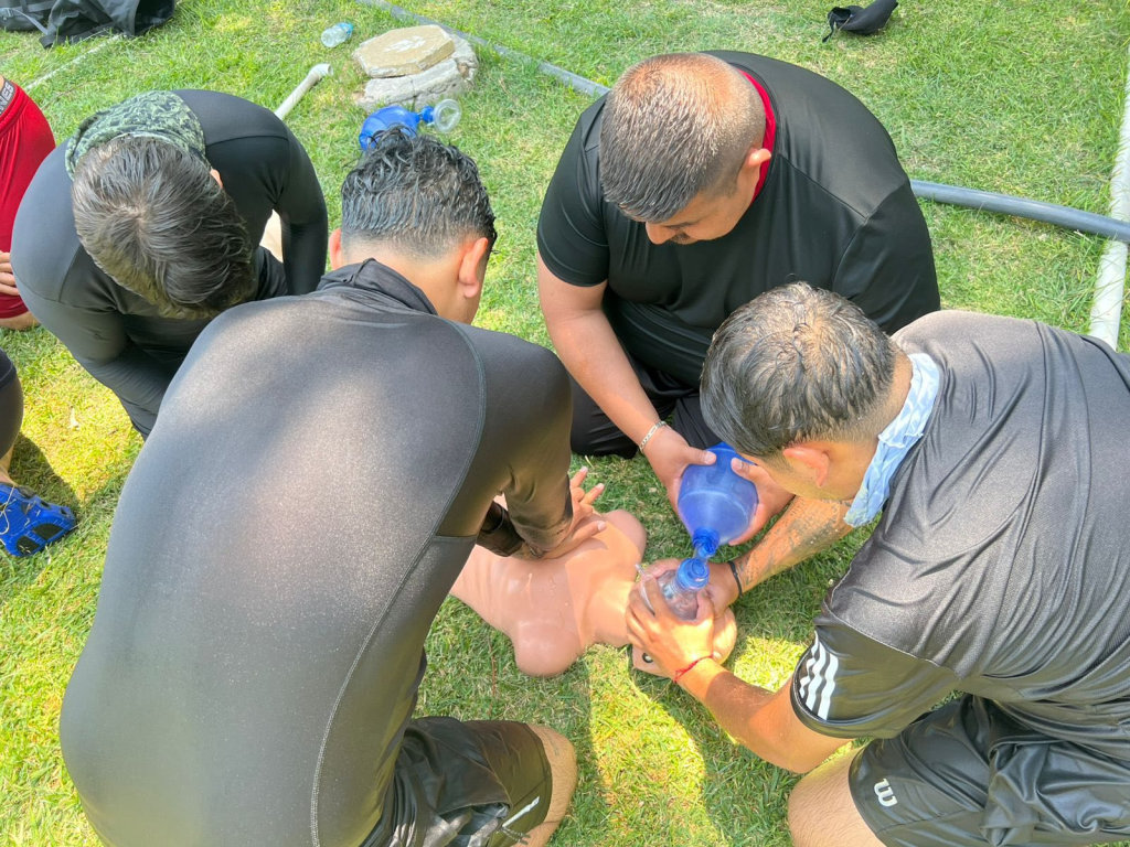 Capacitación de Bomberos en salvamento&nbsp;acuático