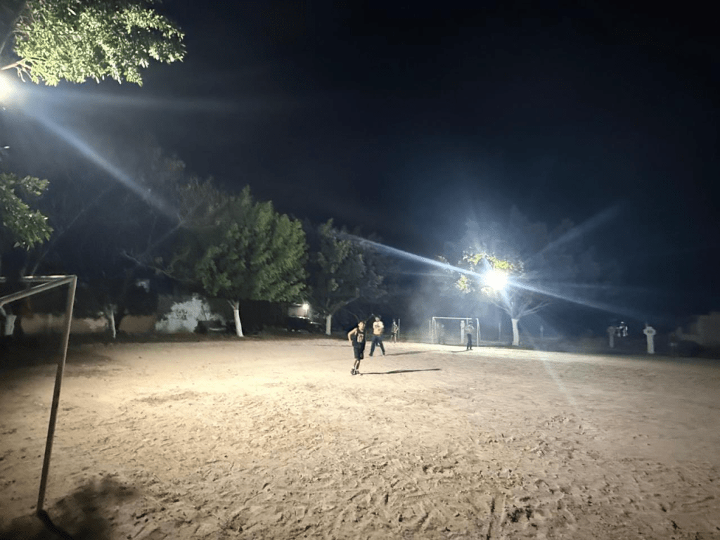 Restauración de cancha en&nbsp;Villafuerte