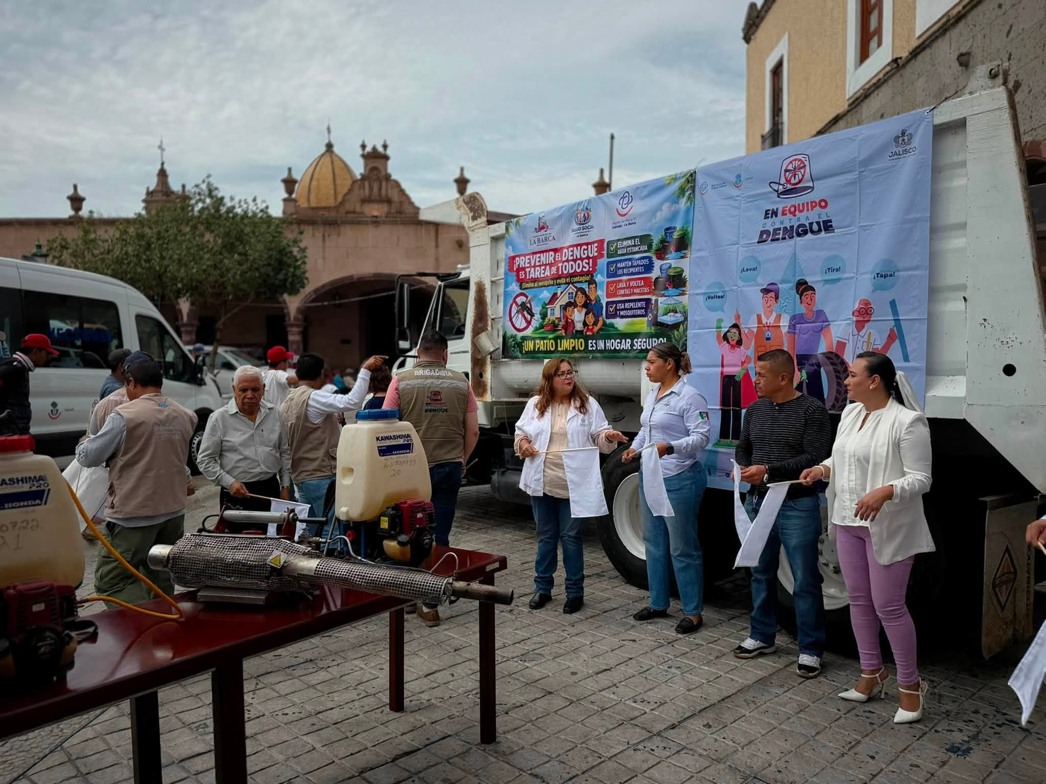 ARRANCA LA SEMANA CONTRA EL DENGUE EN LA BARCA CON ENFOQUE EN LA PREVENCIÓN CIUDADANA